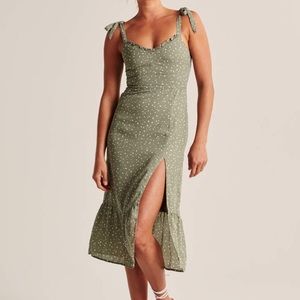 New Abercrombie green dress!  Only worn once!